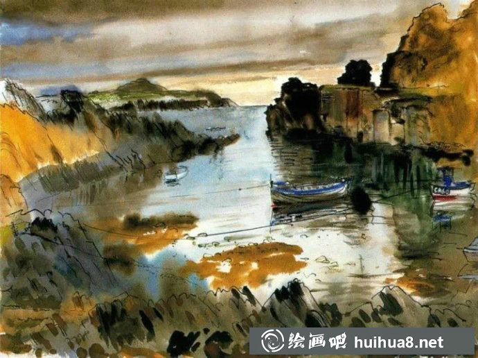 畢加索水彩畫作品欣賞