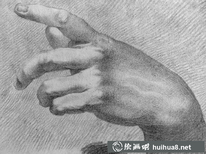 手部光影變化