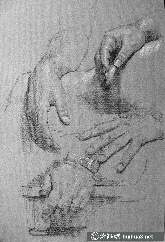 素描作品：素描手繪畫(huà)作品欣賞