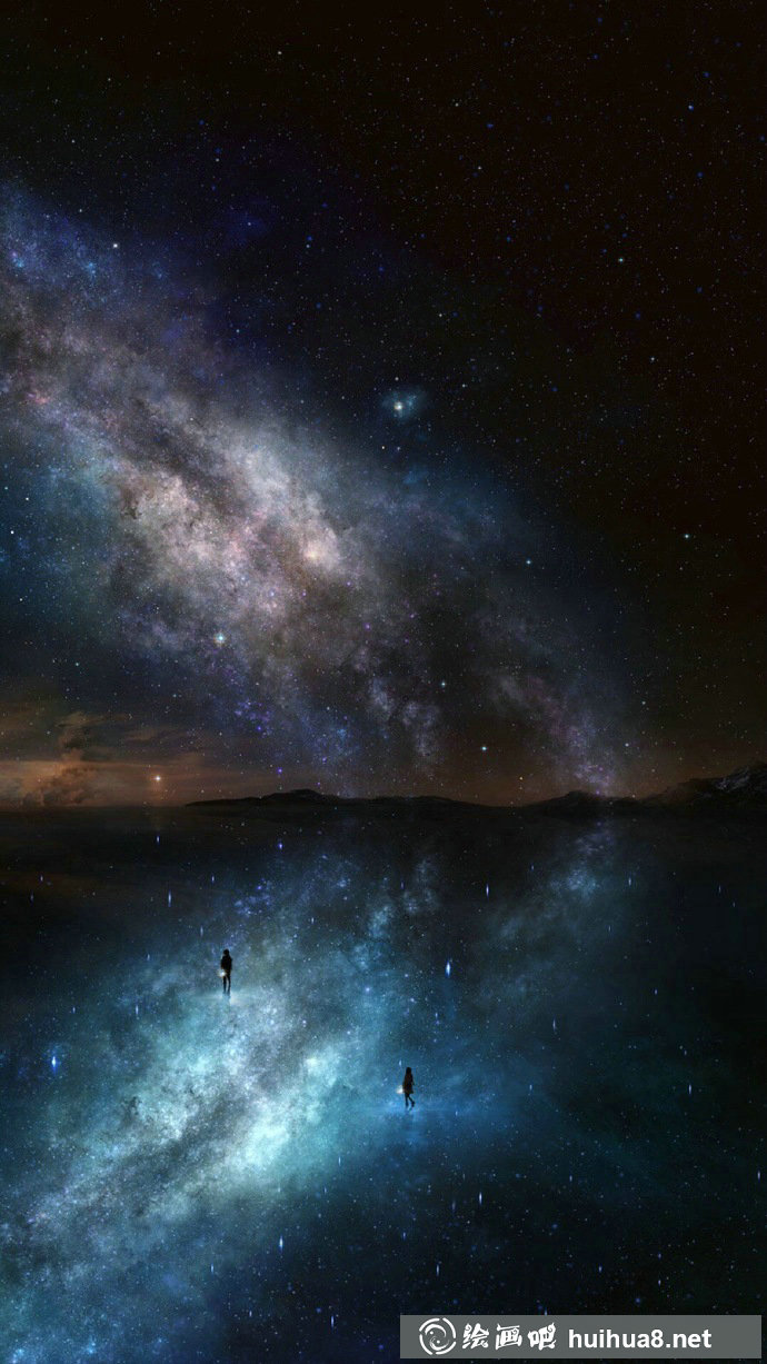 星空插畫(huà)之七