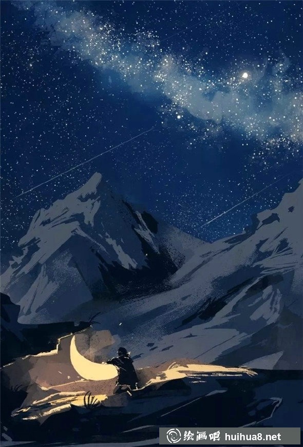 韓國插畫師??(9Jedit)插畫作品追夢人系列欣賞