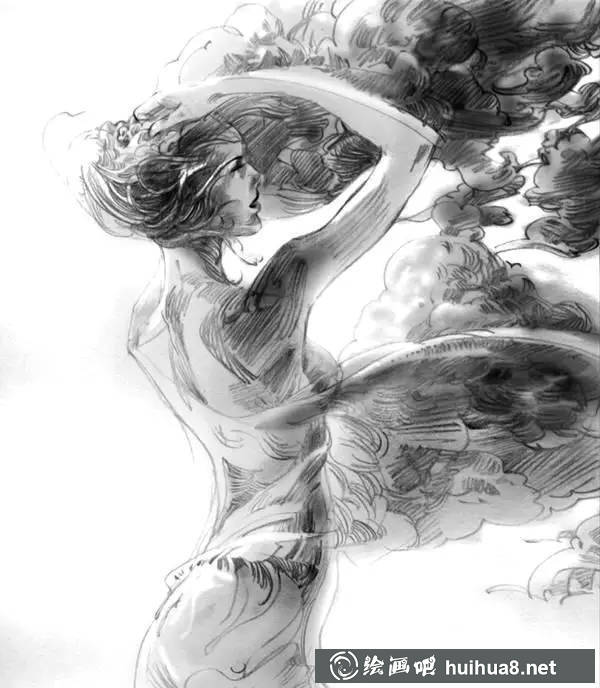 張威莽插畫手稿欣賞