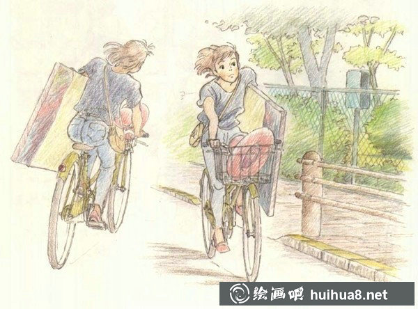 宮崎駿動(dòng)畫手稿15