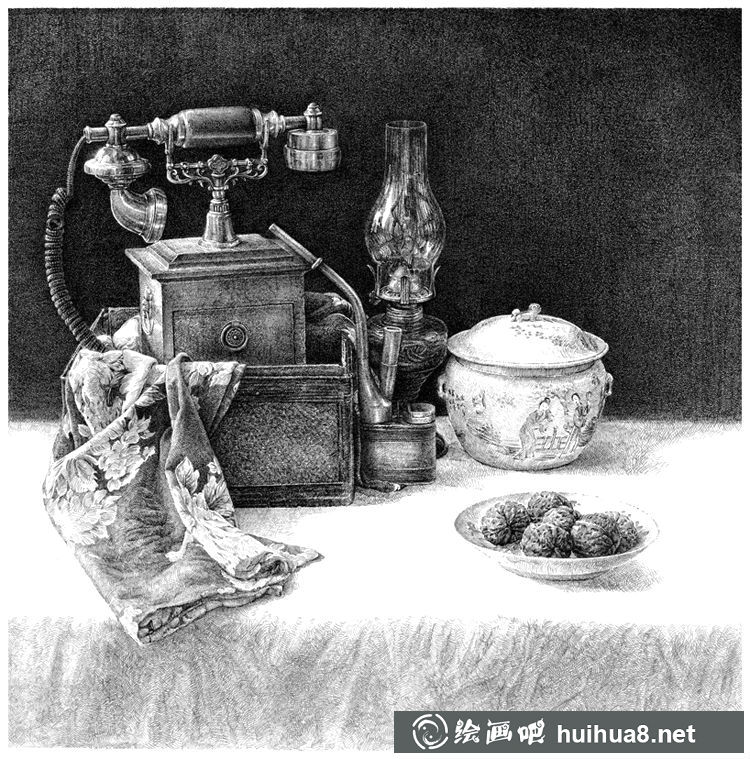 鋼筆畫大師徐亞華作品