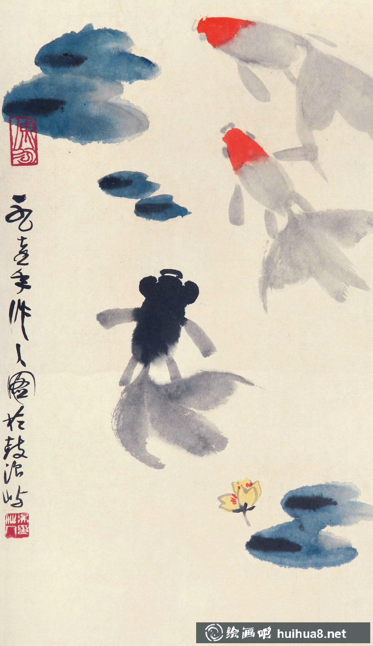 吳作人國畫作品欣賞