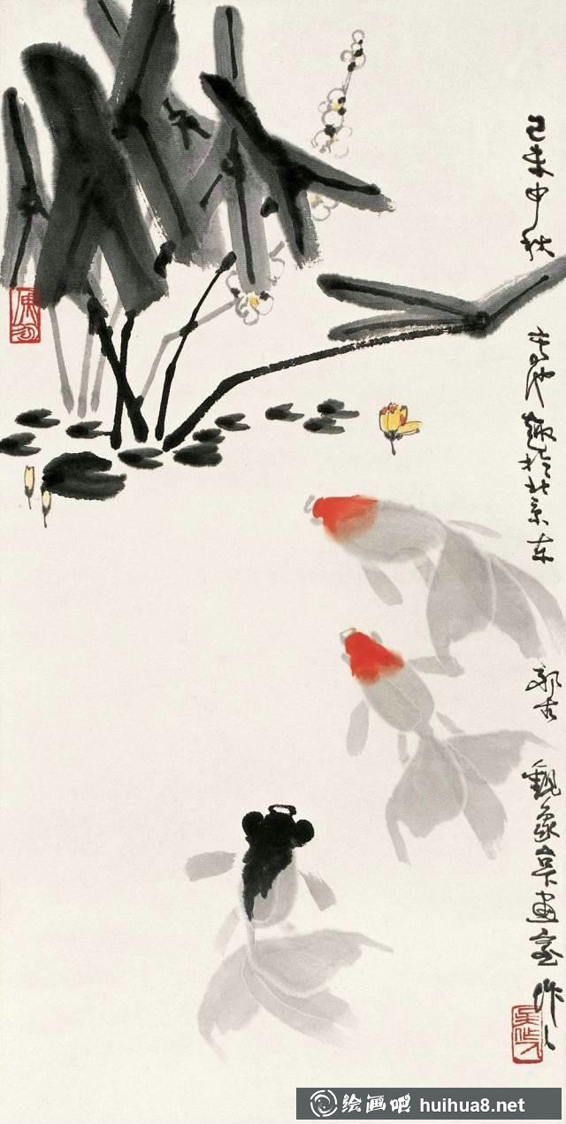 吳作人國畫作品欣賞