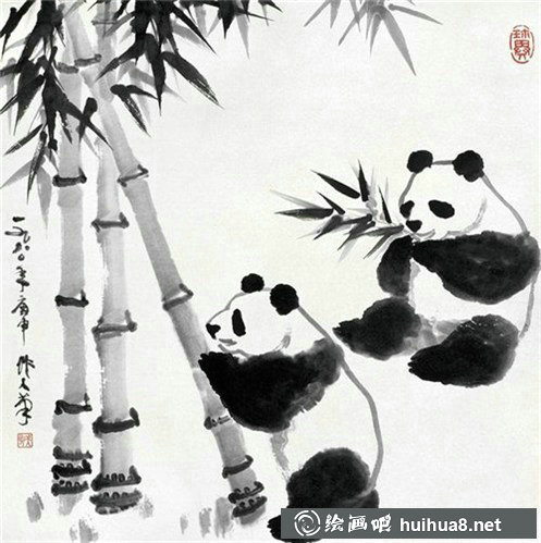 吳作人國畫作品欣賞