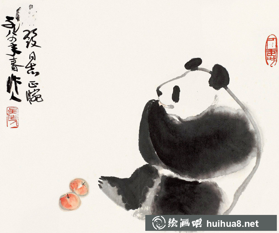 吳作人國畫作品欣賞