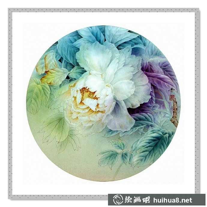 龔雪青工筆畫作品