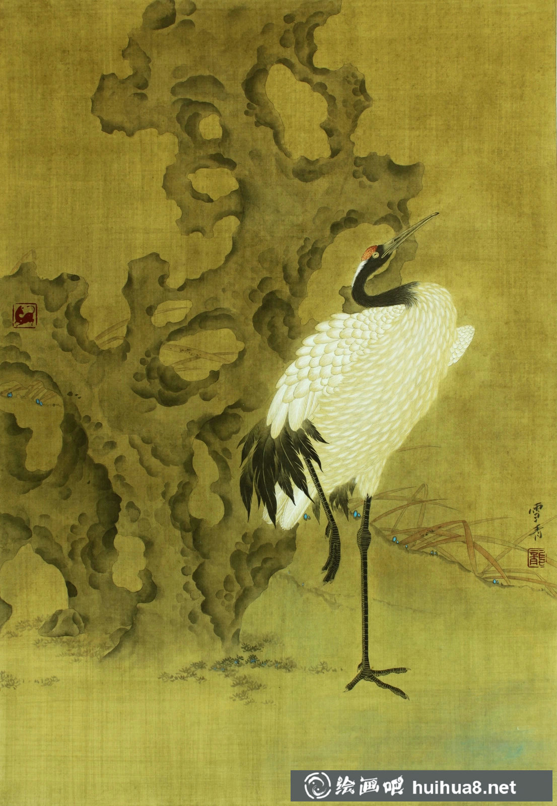 龔雪青工筆畫作品