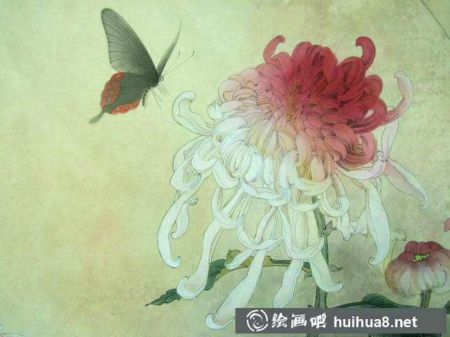 龔雪青工筆畫作品