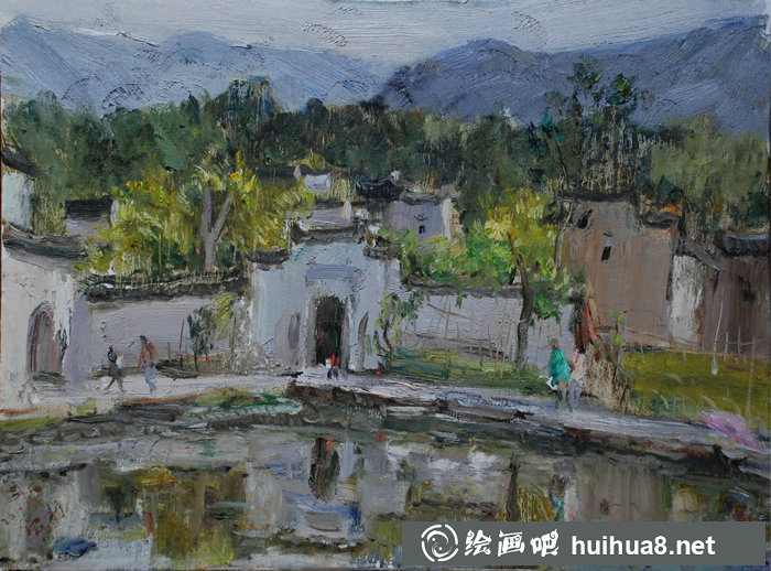 盛沉油畫作品之二