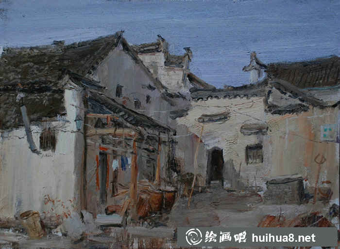 盛沉油畫作品之四