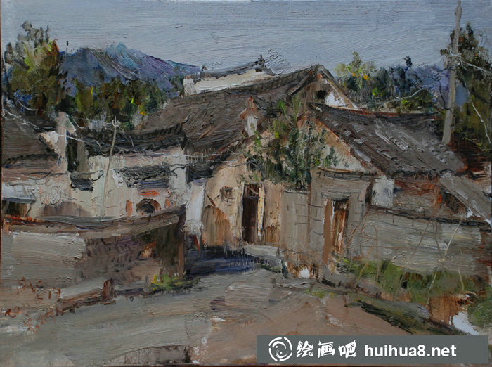 盛沉油畫作品之十