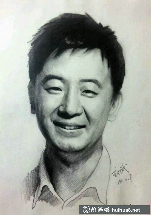 更多明星素描頭像