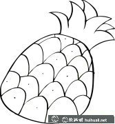 菠蘿簡(jiǎn)筆畫(huà)創(chuàng)作分享