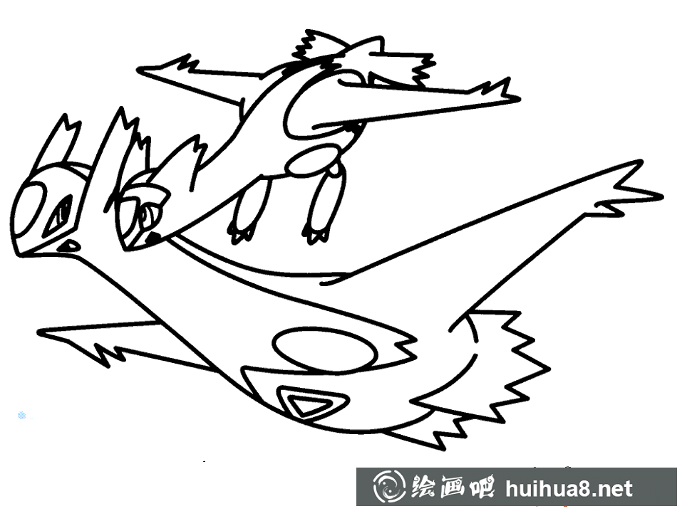 比卡丘簡(jiǎn)筆畫(huà)(10)