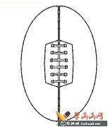 橄欖球簡(jiǎn)筆畫(huà)圖片欣賞