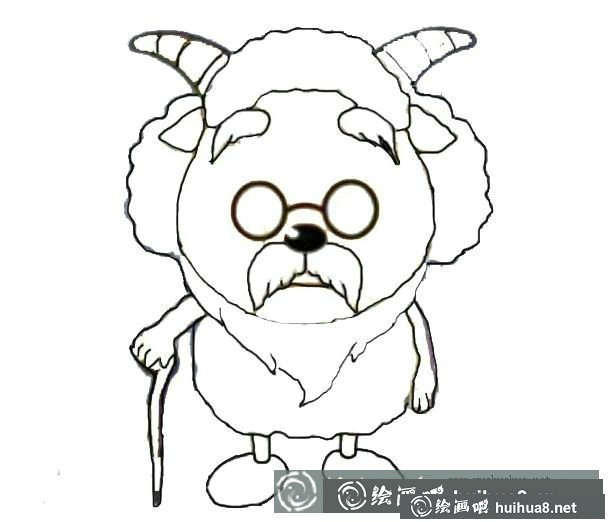 喜羊羊村長圖片