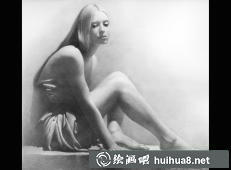達米爾.斯米茨女人體素描作品14