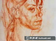 尤里?卡留塔人物速寫素描作品之四