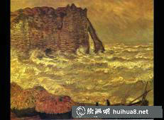 莫奈油畫作品《睡蓮》