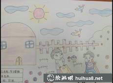 更多學(xué)雷鋒兒童繪畫作品