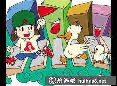 更多學(xué)雷鋒兒童繪畫作品