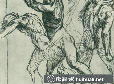 拉斐爾《圣母子與天使》局部