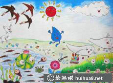 一年級(jí)學(xué)生春天圖畫5