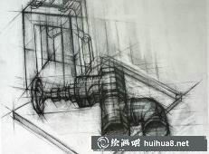 結(jié)構(gòu)素描作品四