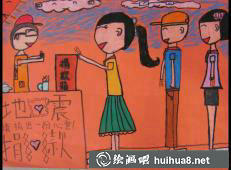 更多學(xué)雷鋒兒童繪畫作品