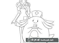 其他神奇寶貝簡筆畫圖片12
