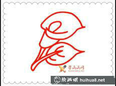 玫瑰花簡(jiǎn)筆畫(huà)
