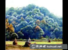 黃鐵山水彩畫作品30