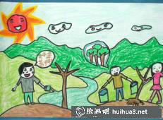 植樹節(jié)圖畫6