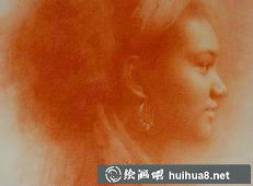 Susan lyon素描頭像作品9