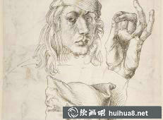 丟勒素描速寫作品二十六