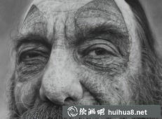 國(guó)外多角度超寫實(shí)素描男頭像1.jpg