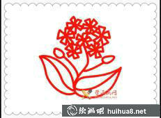 桃花花瓣細(xì)節(jié)簡(jiǎn)筆畫(huà)