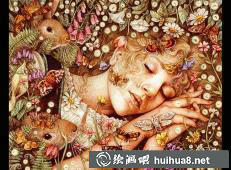 Yvonne Gilbert 彩色鉛筆作品2