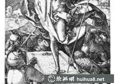 丟勒素描作品三