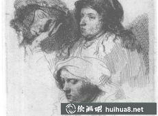 倫勃朗素描作品4