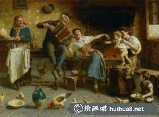 Eugenio Zampighi油畫作品