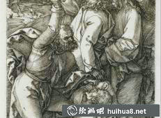 丟勒素描速寫作品二十八