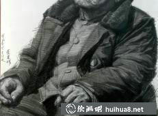 素描頭像《男孩》