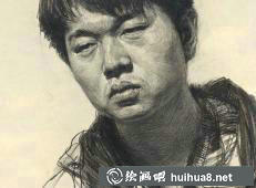 劉斌素描頭像2