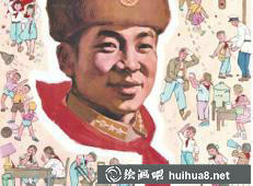 更多學(xué)雷鋒兒童繪畫作品