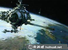 宇宙飛船科幻畫(huà)
