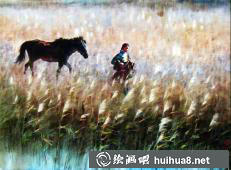 黃鐵山水彩畫作品4